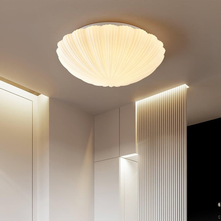 Pearl Seashell LED Flush Mount Ceiling Light