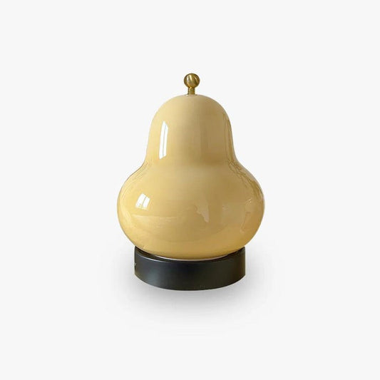 Pear-Shaped LED Table Lamp with Touch Control for Ambient Lighting