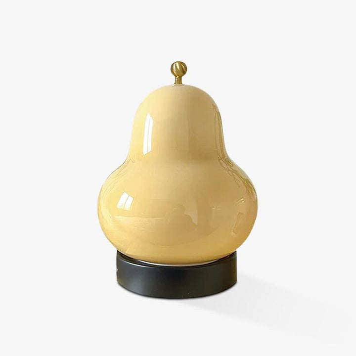 Pear-Shaped LED Table Lamp with Touch Control for Ambient Lighting