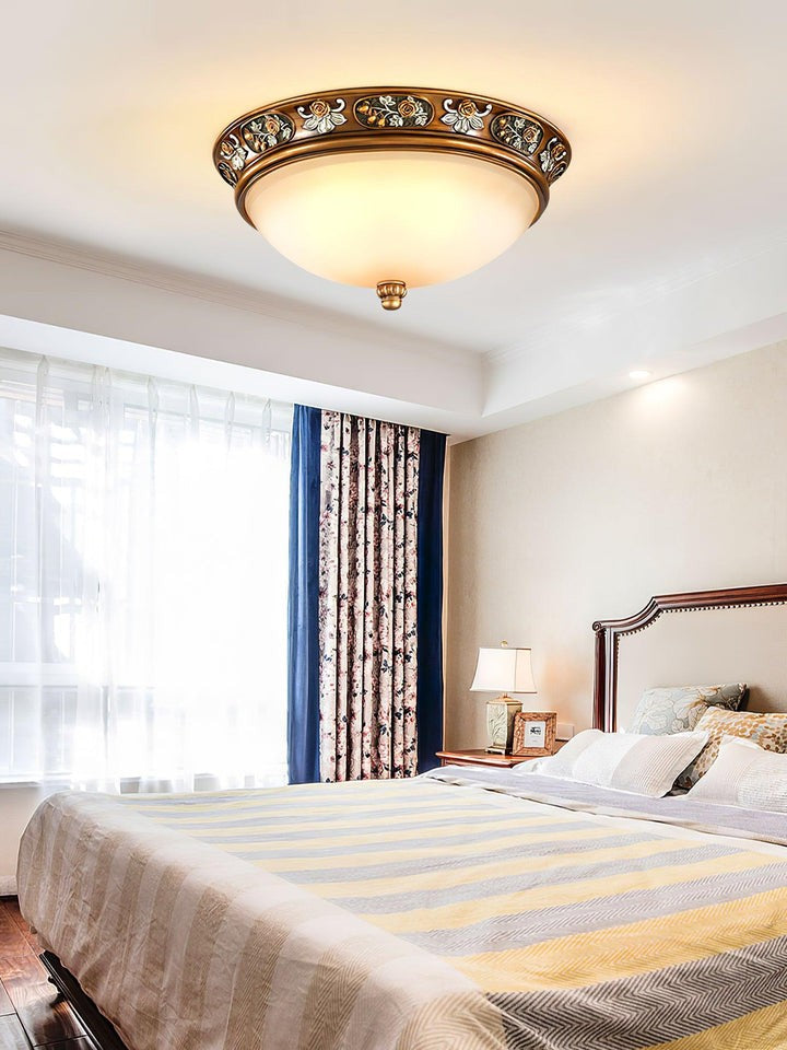 Pineapple Resin Recessed LED Ceiling Light