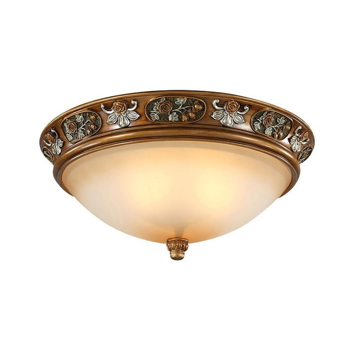 Pineapple Resin Recessed LED Ceiling Light