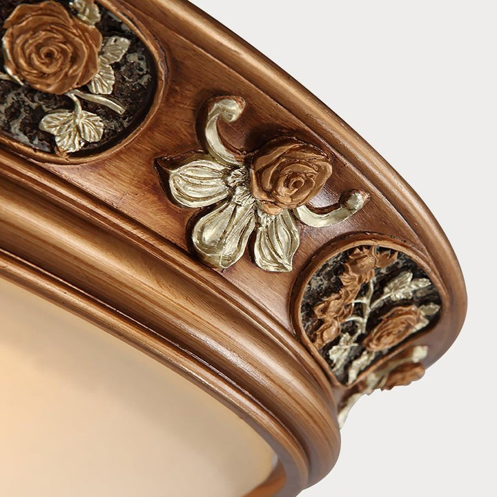 Pineapple Resin Recessed LED Ceiling Light