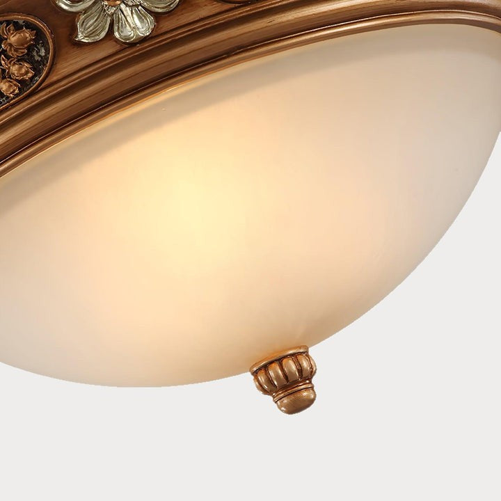 Pineapple Resin Recessed LED Ceiling Light