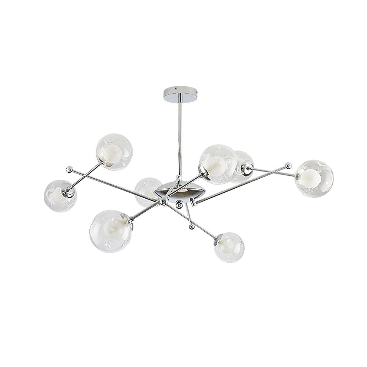Polished Chrome Sputnik LED Chandelier