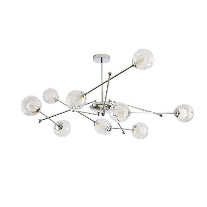Polished Chrome Sputnik LED Chandelier