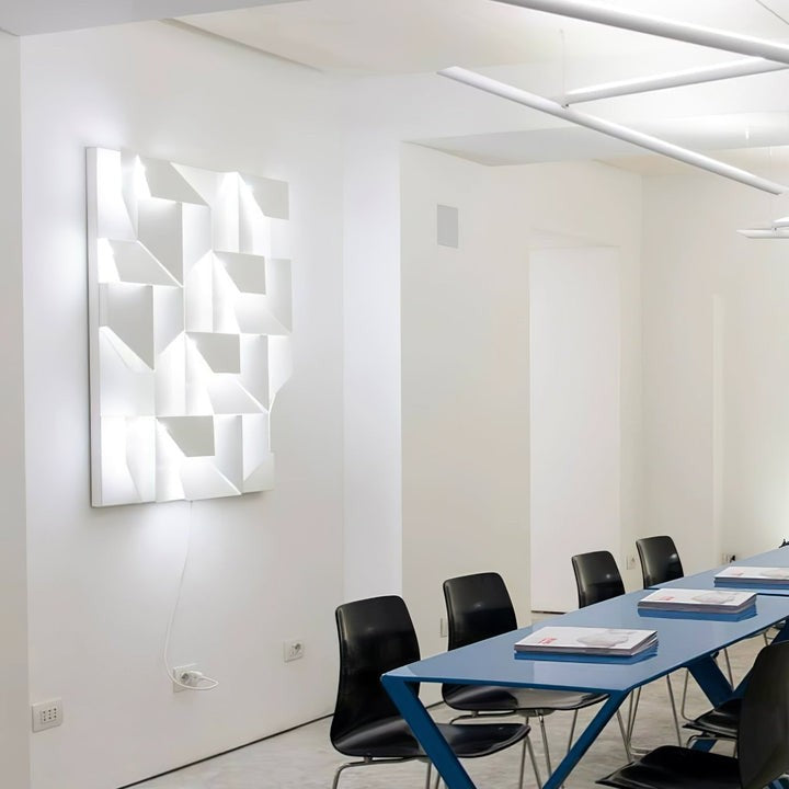 Rechargeable LED Aluminum Wall Sconce in Matte White