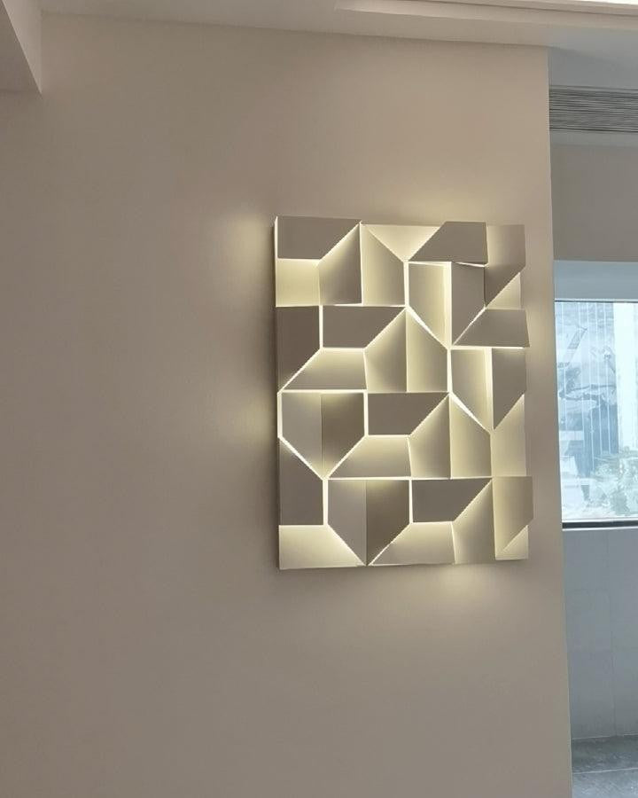 Rechargeable LED Aluminum Wall Sconce in Matte White