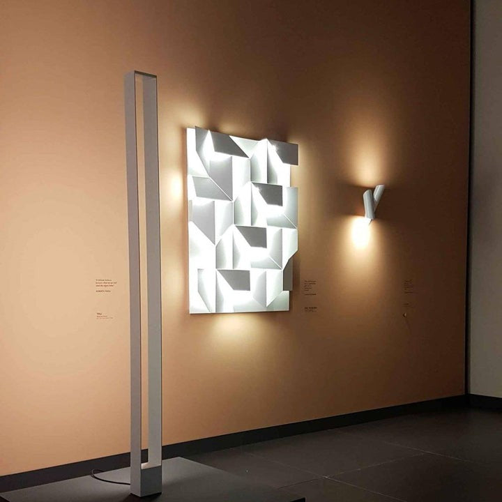 Rechargeable LED Aluminum Wall Sconce in Matte White