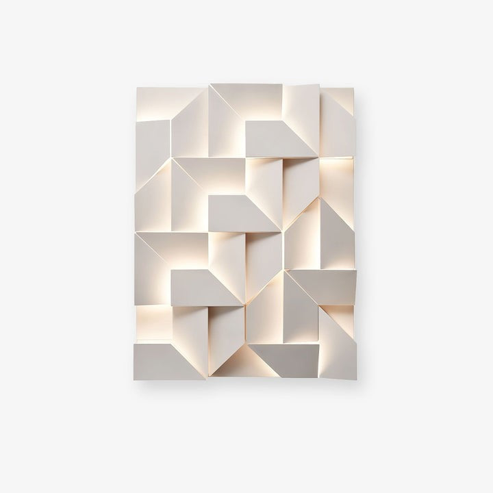 Rechargeable LED Aluminum Wall Sconce in Matte White