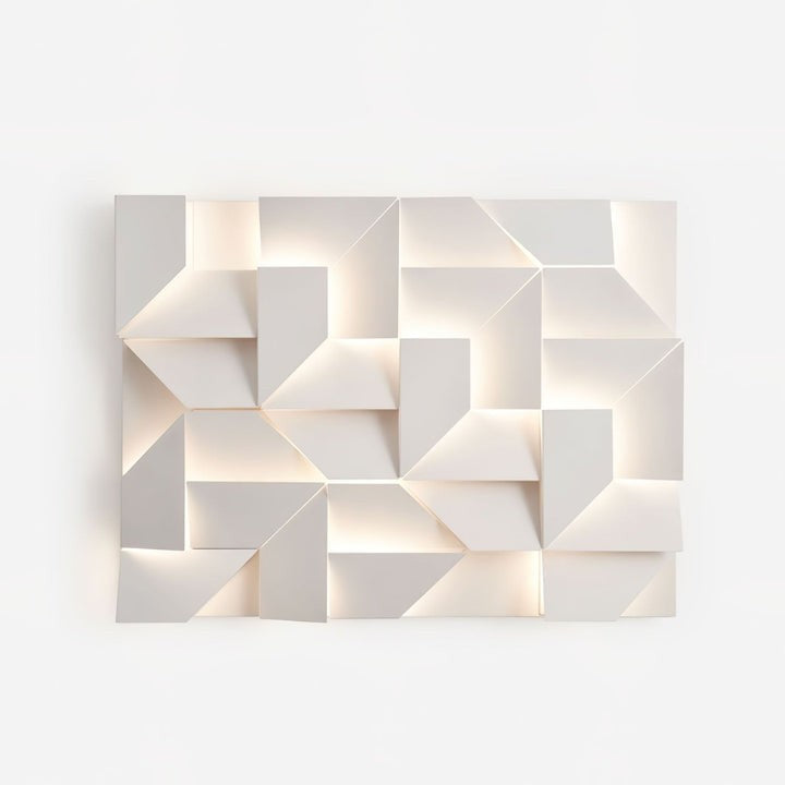 Rechargeable LED Aluminum Wall Sconce in Matte White