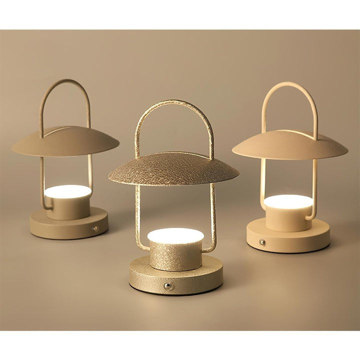 Rechargeable LED Portable Table Lamp with Handle