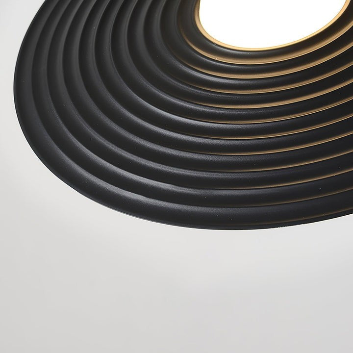 Record-Inspired LED Pendant Light