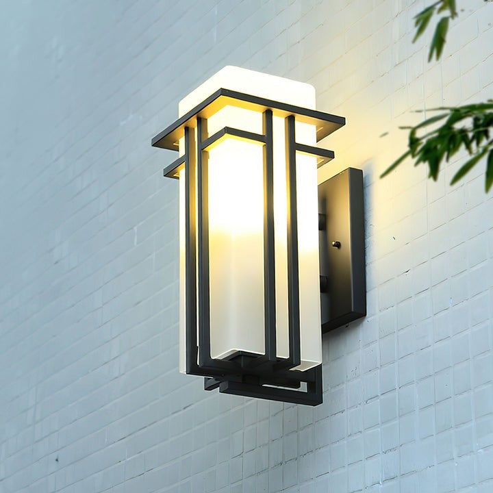Retro Iron Outdoor Wall Sconce – Rustproof IP65 Wall Light