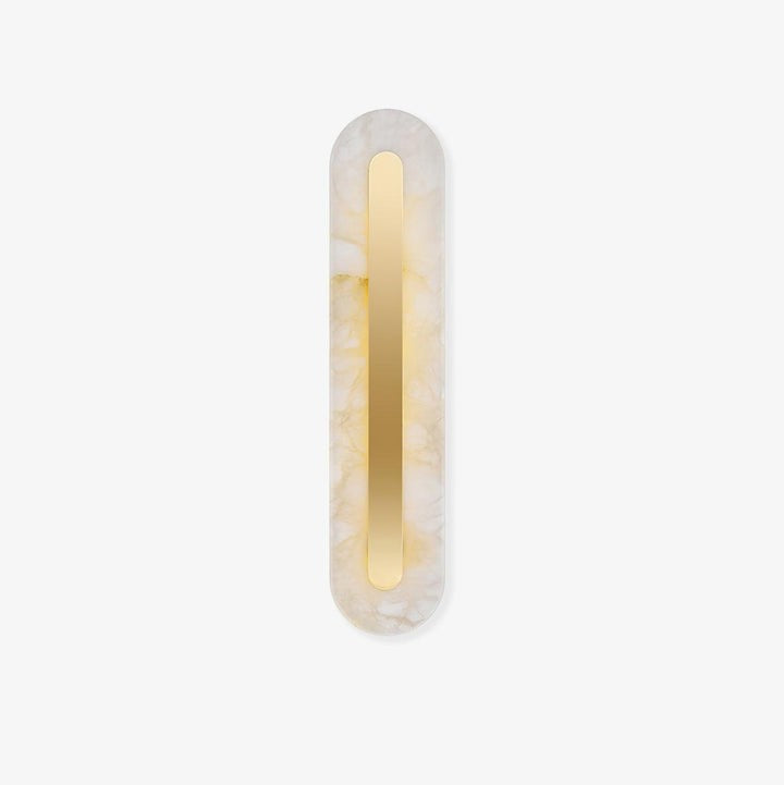 Round Alabaster LED Wall Sconce