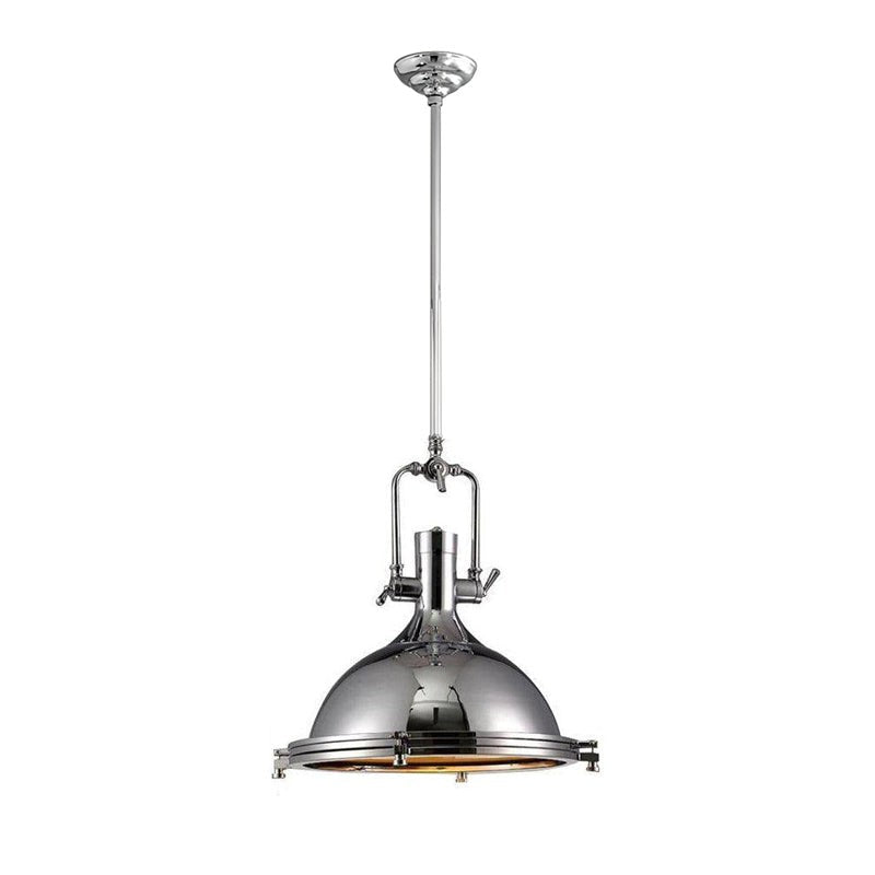 Rustic Country-Style Industrial Metal Pendant Light