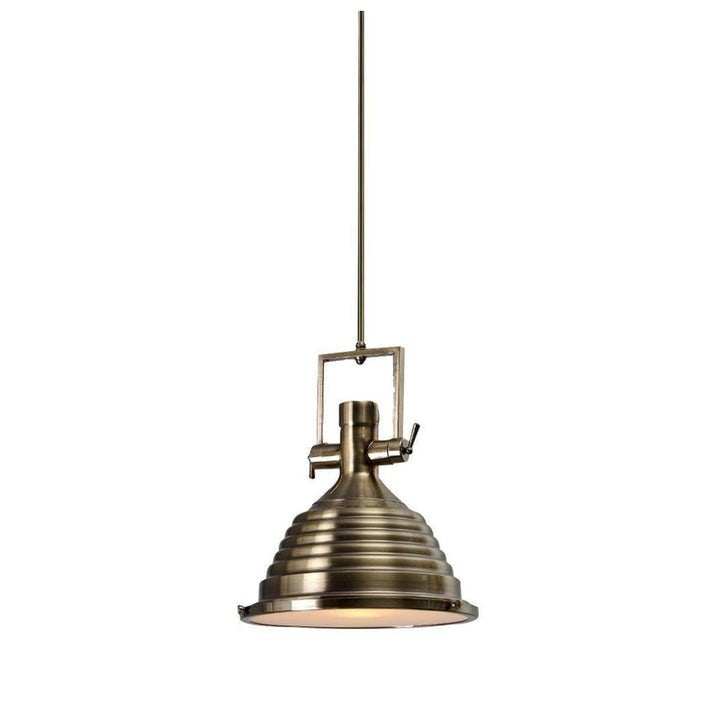 Rustic Country-Style Industrial Metal Pendant Light