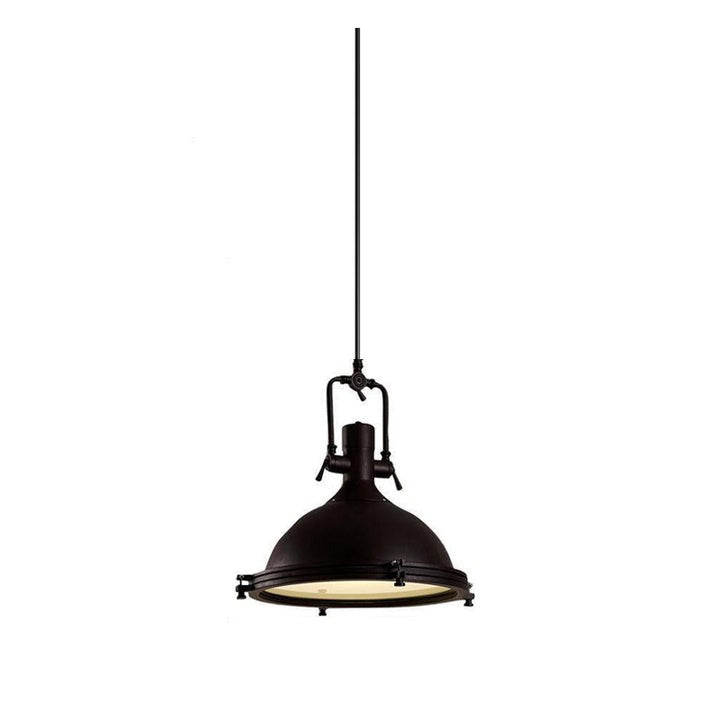 Rustic Country-Style Industrial Metal Pendant Light