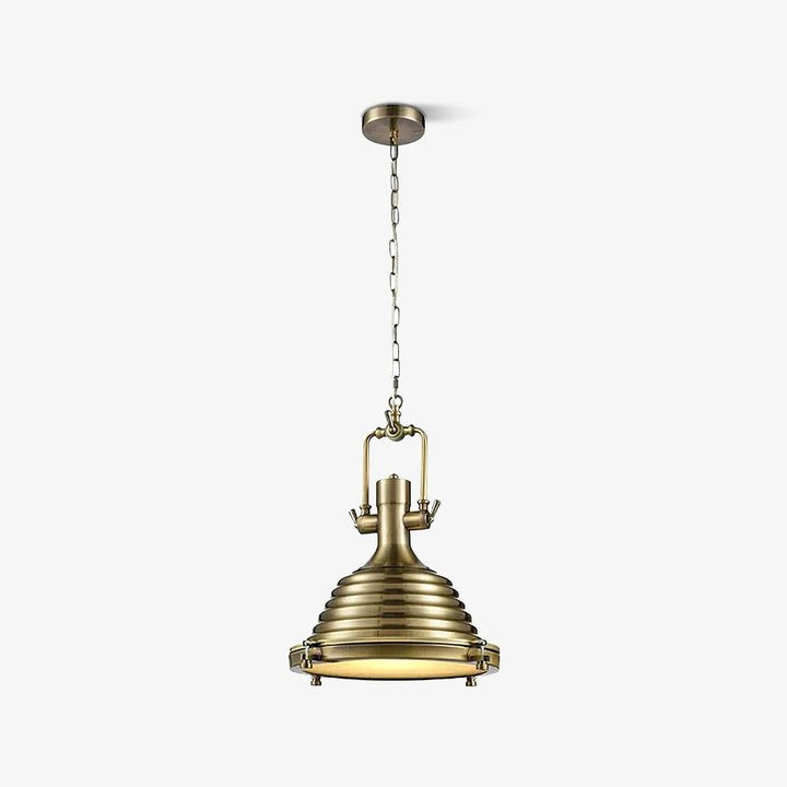 Rustic Country-Style Industrial Metal Pendant Light
