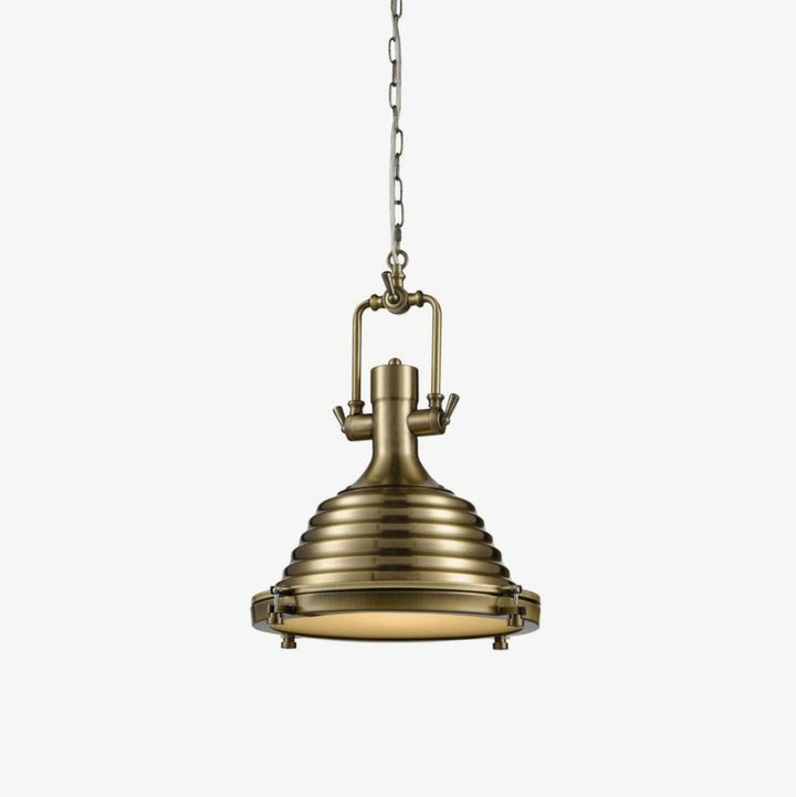 Rustic Country-Style Industrial Metal Pendant Light