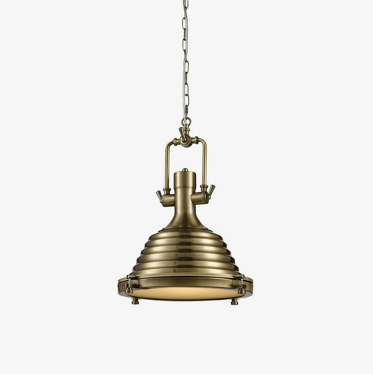 Rustic Country-Style Industrial Metal Pendant Light