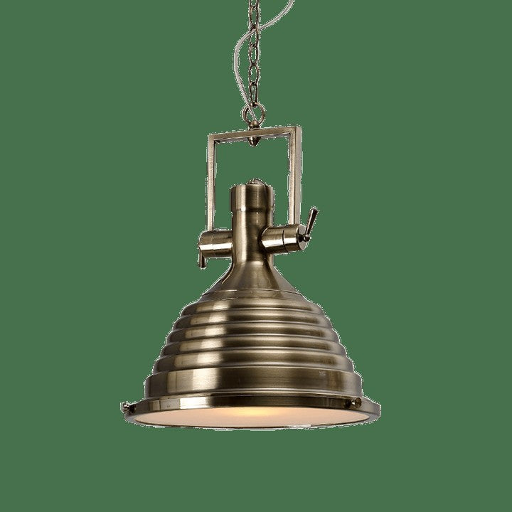 Rustic Country-Style Industrial Metal Pendant Light