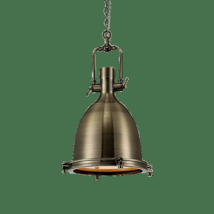 Rustic Country-Style Industrial Metal Pendant Light