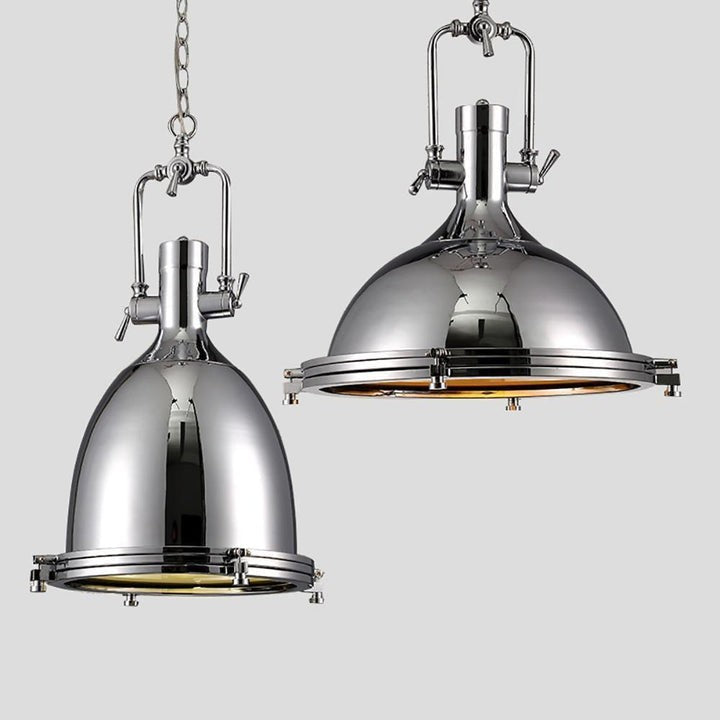 Rustic Country-Style Industrial Metal Pendant Light
