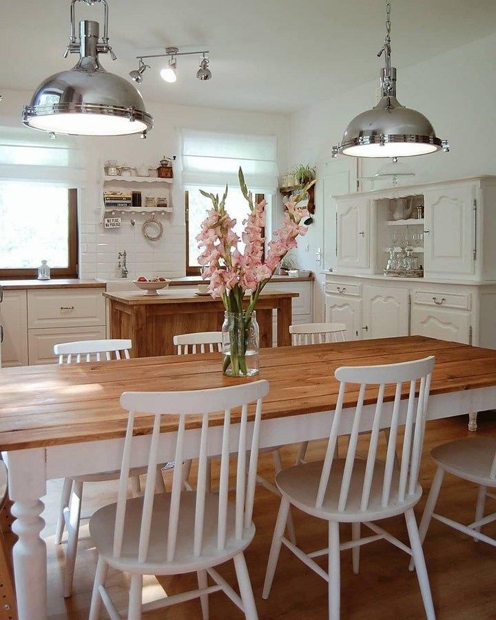 Rustic Country-Style Industrial Metal Pendant Light