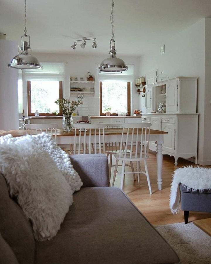 Rustic Country-Style Industrial Metal Pendant Light