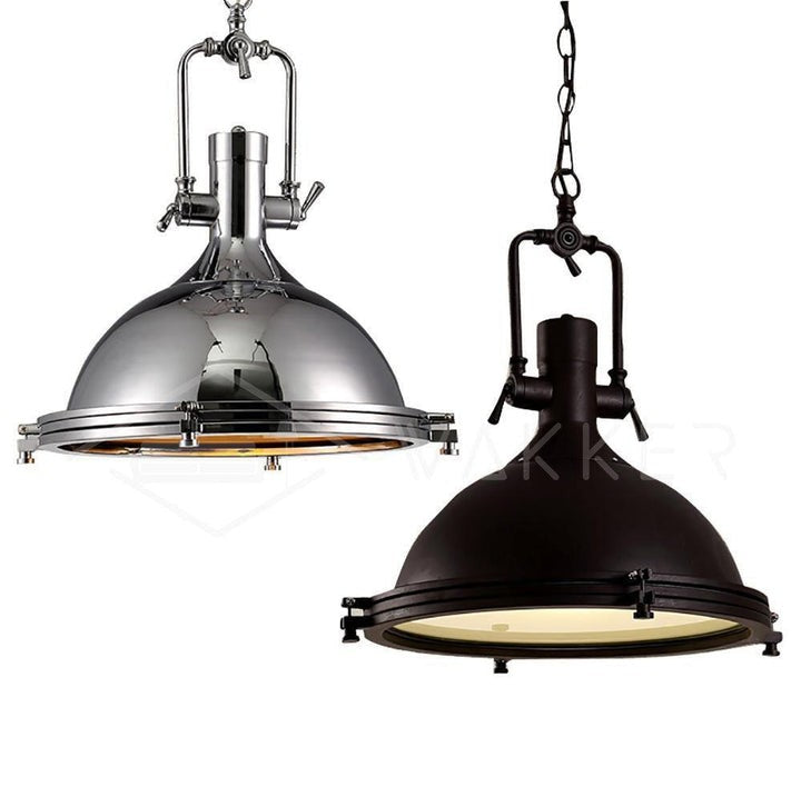 Rustic Country-Style Industrial Metal Pendant Light