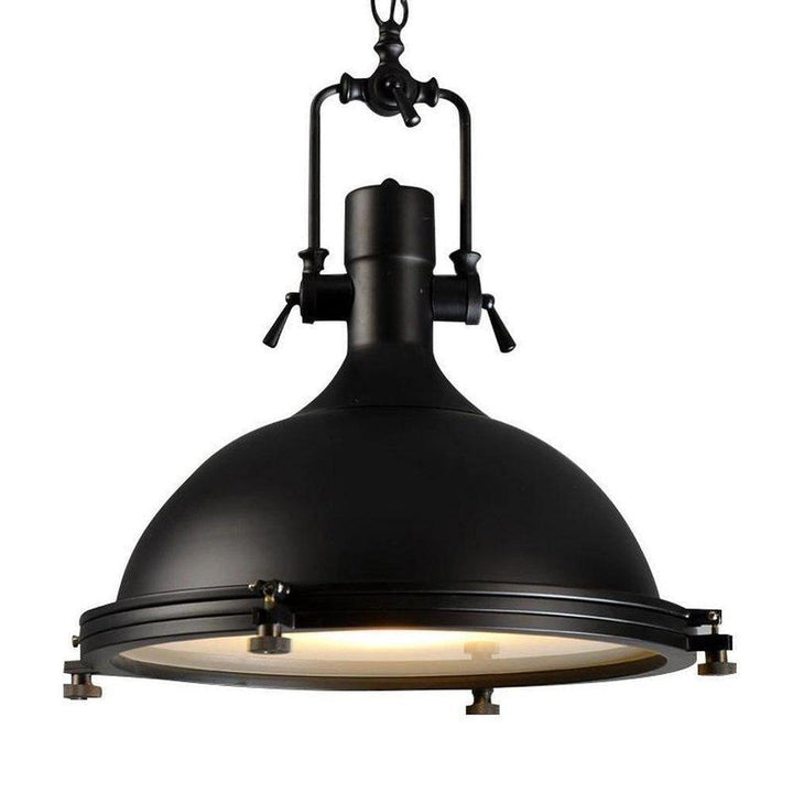 Rustic Country-Style Industrial Metal Pendant Light