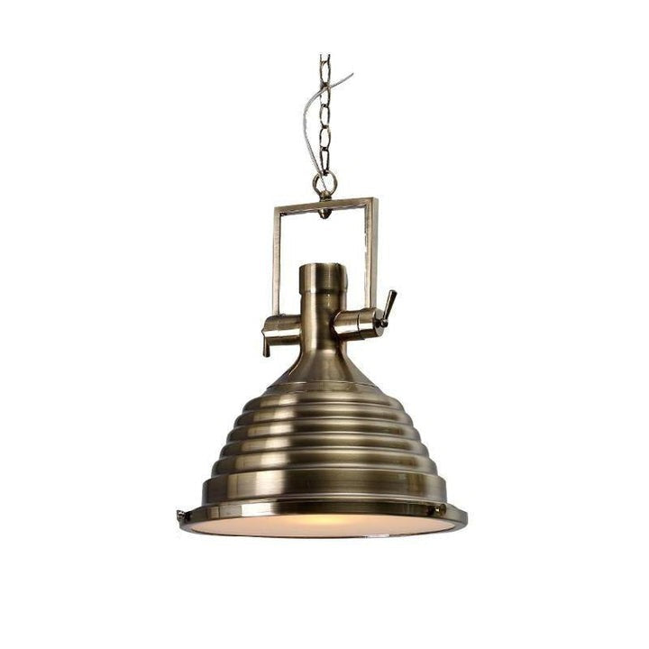 Rustic Country-Style Industrial Metal Pendant Light