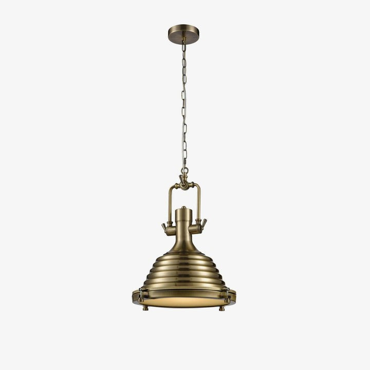 Rustic Country-Style Industrial Metal Pendant Light