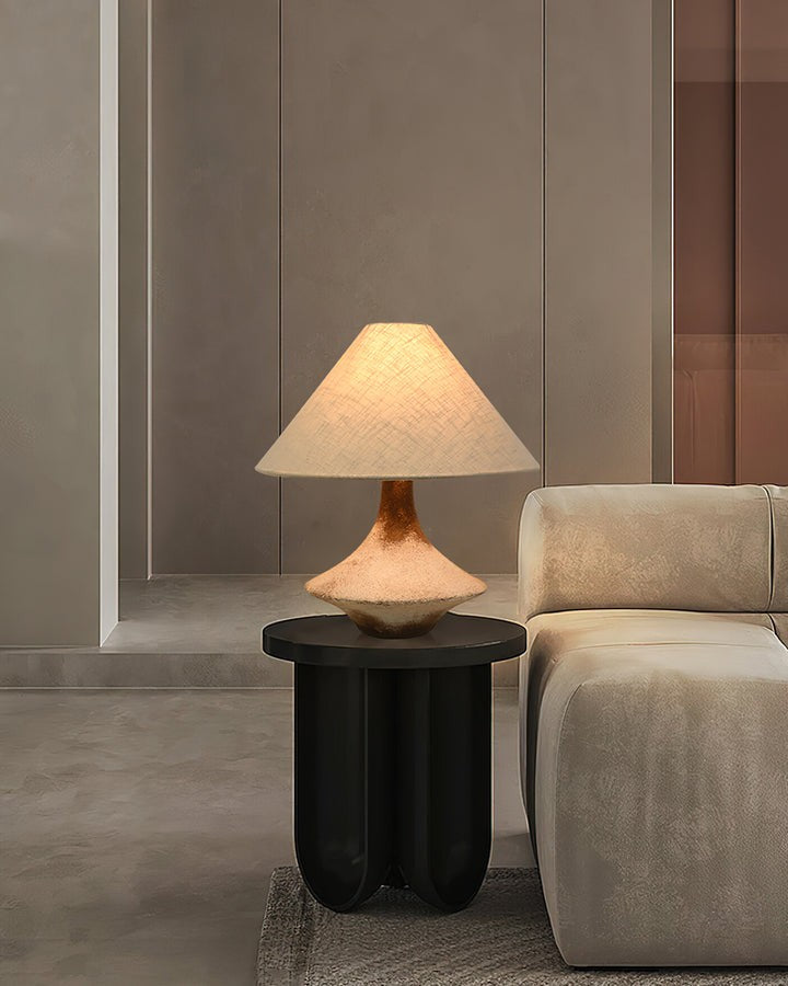 Rustic Earthenware Ceramic Table Lamp