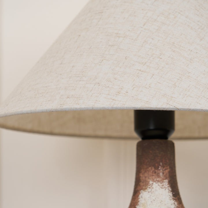 Rustic Earthenware Ceramic Table Lamp