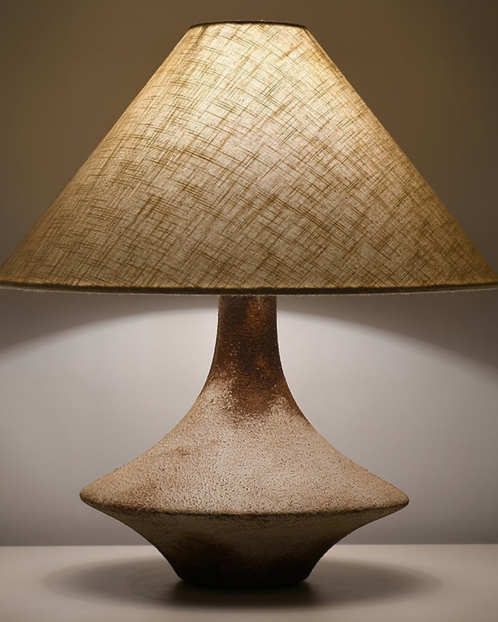 Rustic Earthenware Ceramic Table Lamp