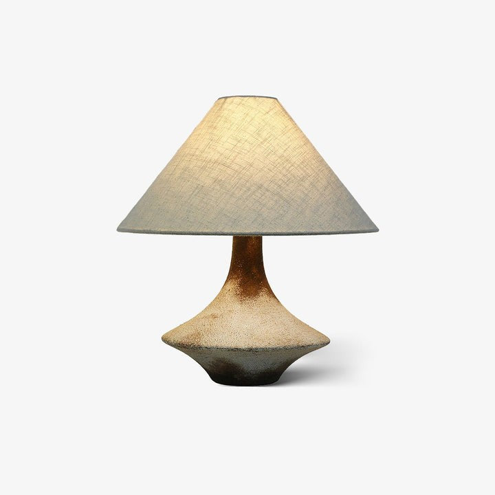 Rustic Earthenware Ceramic Table Lamp
