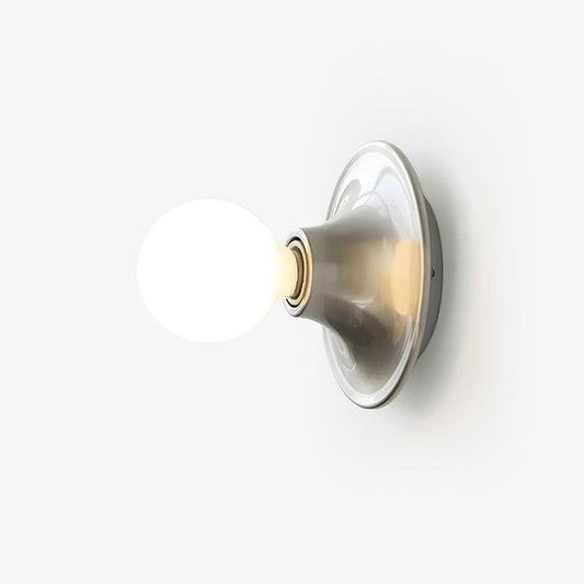 Sculptural Halo LED Wall Sconce
