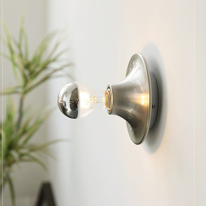 Sculptural Halo LED Wall Sconce