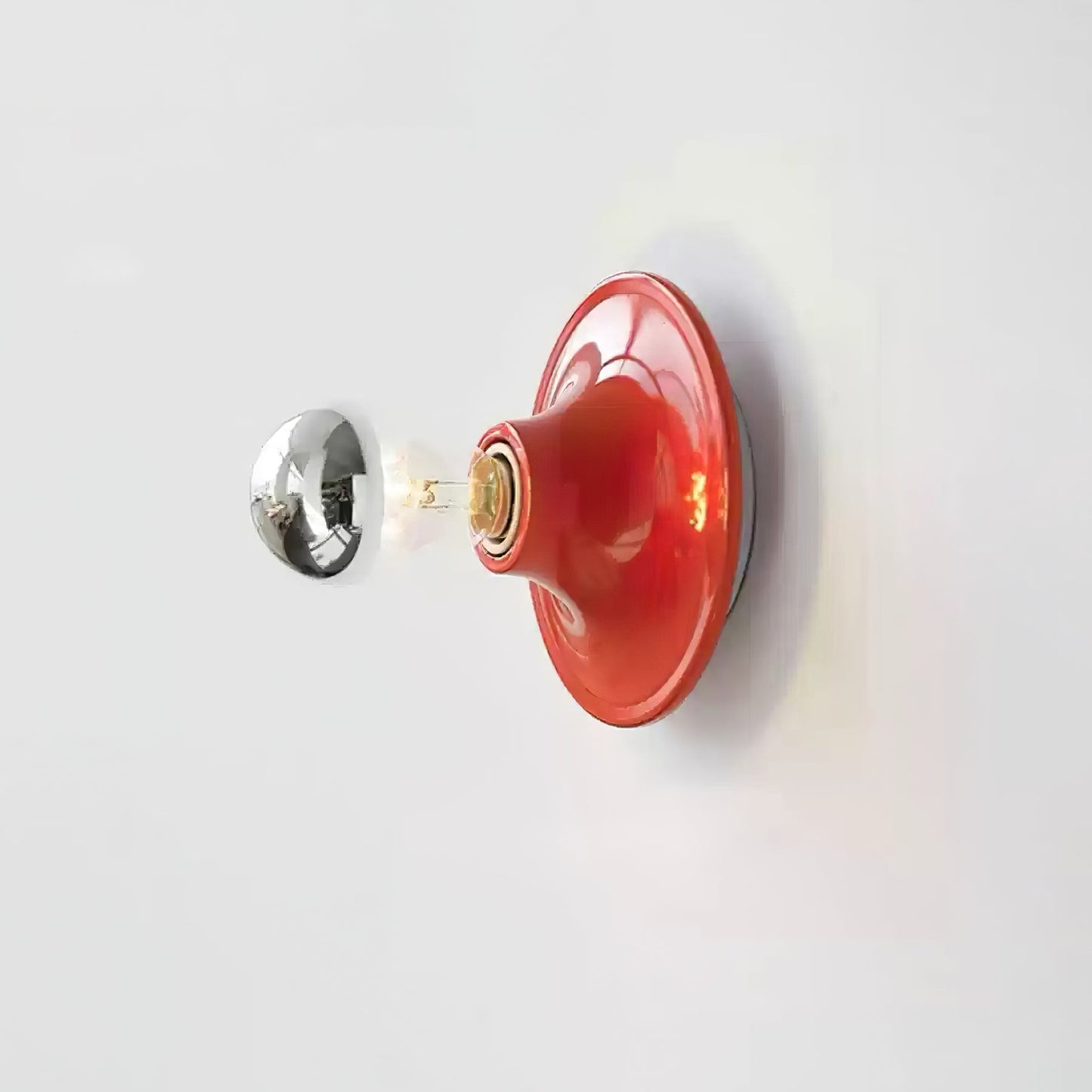 Sculptural Halo LED Wall Sconce