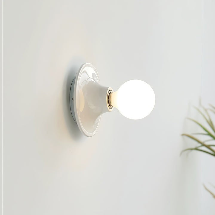 Sculptural Halo LED Wall Sconce
