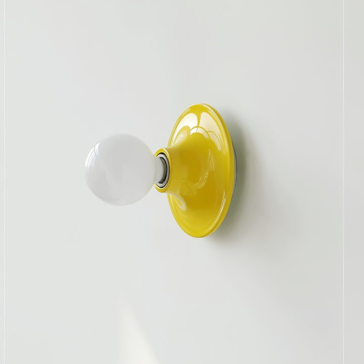 Sculptural Halo LED Wall Sconce