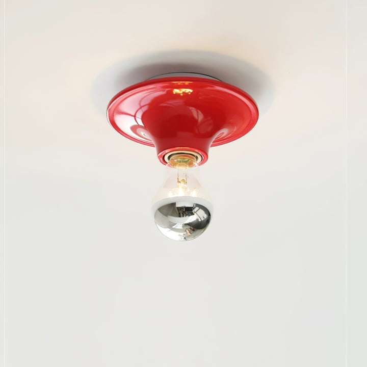 Sculptural Halo LED Wall Sconce