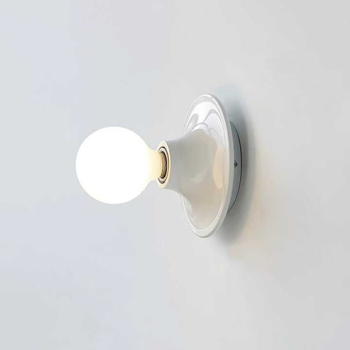 Sculptural Halo LED Wall Sconce