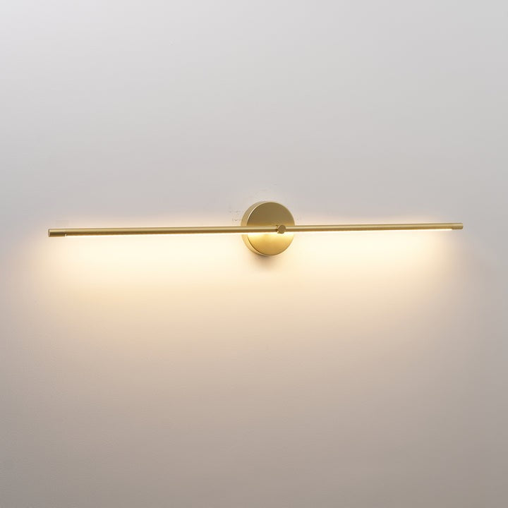 Slim Linear LED Plug-In Wall Sconce