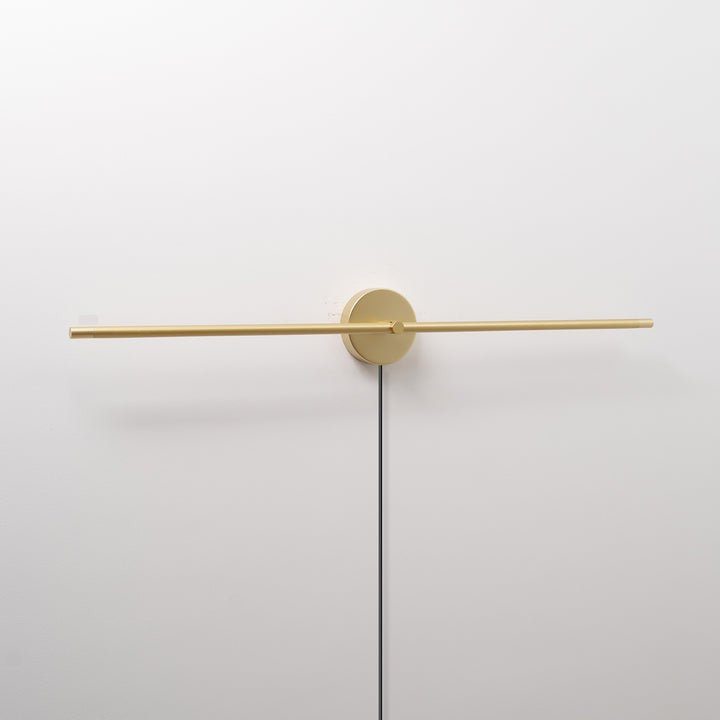 Slim Linear LED Plug-In Wall Sconce