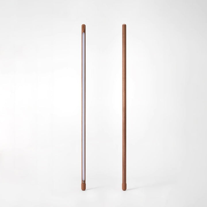 Slim Wood LED Ambient Floor Lamp with Acrylic Diffuser