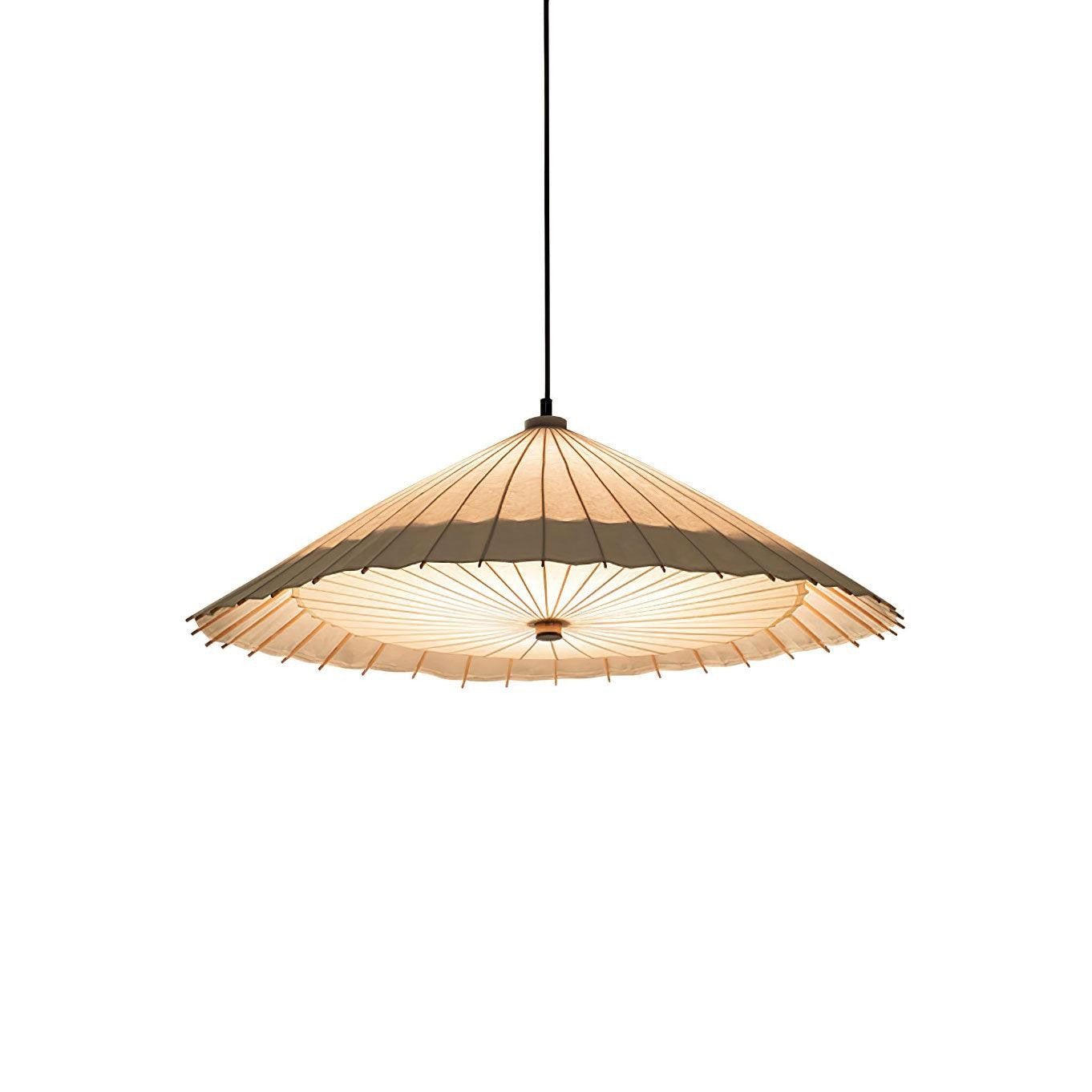 Soothing Fabric Umbrella Pendant Light