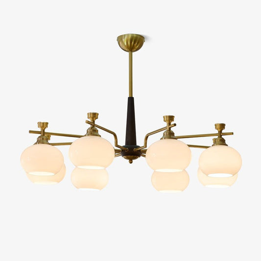 Sphere Glass Globe LED Chandelier