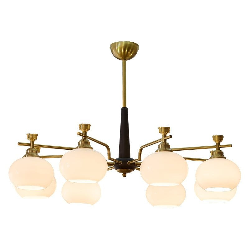 Sphere Glass Globe LED Chandelier